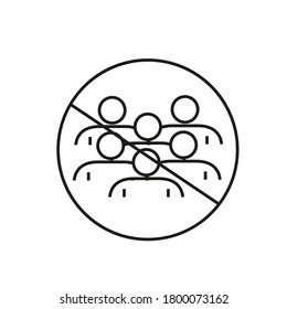 Simple Set of Coronavirus ,Vector, Outline, Icons