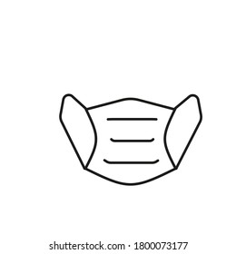Simple Set of Coronavirus ,Vector, Outline, Icons