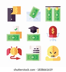 Simple Set Corruption Vector Color Icons