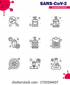 Simple Set of Covid-19 Protection Blue 25 icon pack icon included  hand; hands; virus; disease; covid viral coronavirus 2019-nov disease Vector Design Elements
