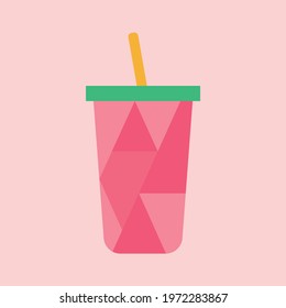 Simple Set of Cup, Tumbler, Bottles icons. Coffee and Drinks bottles.