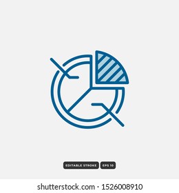 Simple Set of Data Analysis Related Vector Line Icons. Editable Stroke