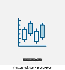 Simple Set of Data Analysis Related Vector Line Icons. Editable Stroke