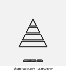 Simple Set of Data Analysis Related Vector Line Icons. Editable Stroke