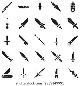 Simple Set of Defense Related Line Vector Icons. Contains Icons such as Computer Security, Umbrella, Shield and more