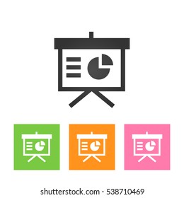 Simple set of diagram and graphs related vector icons for your design.
