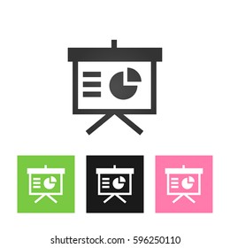 Simple set of diagram and graphs related vector icons for your design.