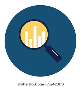 Simple set of diagram and graphs related vector icons for your design, Business Infographic icons - Vector Graphics