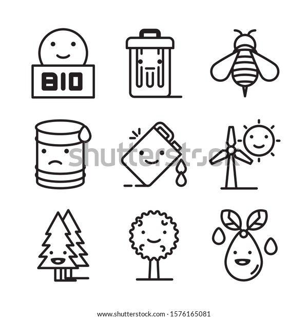 Simple Set of Eco Related Vector Line\
Icons. Contains such Icons as Electric Car, Global Warming, Forest,\
Organic Farming and more. Editable\
Stroke.