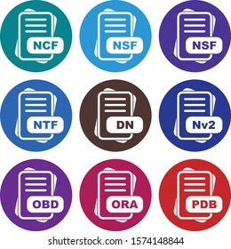  Simple Set Of File Format Icons
