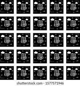 Simple Set of File Format Related Color Icons
