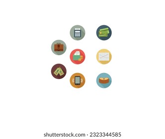 Simple Set of Finance Related Vector Line Icons. Contains such Icons as Taxes, Money Management, Handshake and more. Money vector icon set. Bank illustration sign collection. Dollar symbol.
