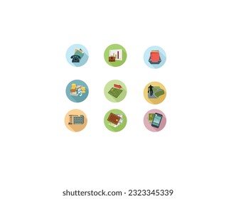 Simple Set of Finance Related Vector Line Icons. Contains such Icons as Taxes, Money Management, Handshake and more. Money vector icon set. Bank illustration sign collection. Dollar symbol.
