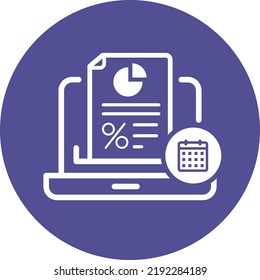 Simple Set of Financial Analytics Related Vector Line Icons. Finance icons set family