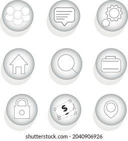 Simple Set of Financial Report Related Vector Line Icons. Contains such Audit, Receipt list, Expenses document and more. Editable Stroke. 48x48 Pixel Perfect.