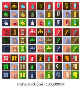 Simple Set of Hygiene Vector Icons. Contains such Icons as Washing Hands, Shower, Antibacterial Soap and more.Editable Stroke.