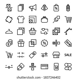 A simple set of image editing related vector line icons. Contains icons such as crop, copy, scale, rotate and more. Editable stroke. 48x48 Pixel Perfect. On white background.