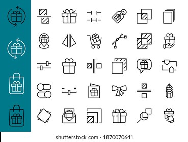 A simple set of image editing related vector line icons. Contains icons such as crop, copy, scale, rotate and more. Editable stroke. 48x48 Pixel Perfect. On white background.