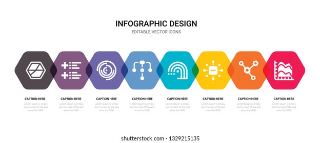 simple set of infographic, infographic, infographic, sweep icons, contains such as icons diagram, pie chart, hexagon and more. 64x64 pixel perfect. editable vector set