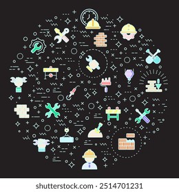 	
Simple Set of Labor Day and industry Related Vector Line Illustration. Contains such Icons as engineer, architect, service, job, worker, factory, builder, labour, employee, helmet and more.