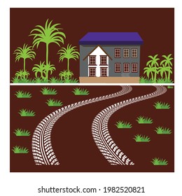 Simple Set of Landscape Related Vector 
