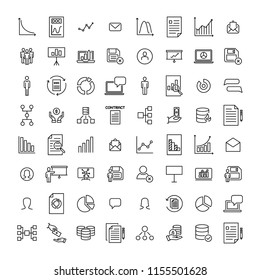 Simple set of leadership related outline icons. Elements for mobile concept and web apps. Thin line vector icons for website design and development, app development. Premium pack.