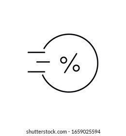 Simple Set of Loan Related Vector Line Icons. Contains such Icons as Interest Rate, Investment Plan, Percentage Diagram and more. Editable Stroke.