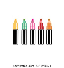 Simple Set Of Marker flat icon vector illustration logo for many purpose