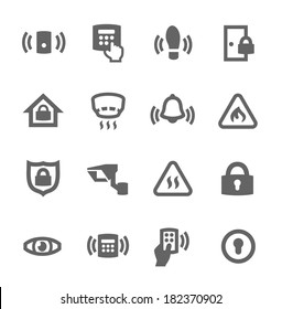 Simple set of media related vector icons for your design