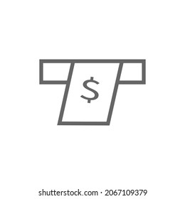 Simple Set of Money Related Vector Line Icons