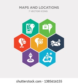 simple set of no waiting, north, path a to b, pet zone point icons, contains such as icons pharmacy pin, pharmacy, phone location and more. 64x64 pixel perfect. infographics vector