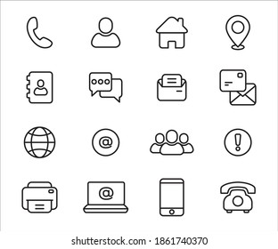 Simple Set of old and modern communication technology form Related Vector icon graphic design. Contains such Icons as old dial up telephone, phone book, postal mail, letter, e-mail and faximile