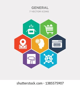 simple set of outsourcing, painting work, password phishing, patience icons, contains such as icons placement, procurement, product release and more. 64x64 pixel perfect. infographics vector