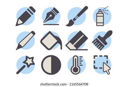 Simple Set of Photo Editor Icons. Contains such Icons as Batch Processing, Legal Documents, Clipboard, Download, Document Flow and more. Editable Stroke. EPS 10