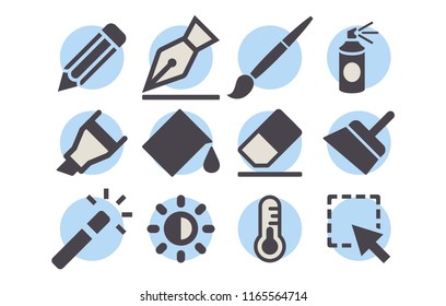 Simple Set of Photo Editor Icons. Contains such Icons as Batch Processing, Legal Documents, Clipboard, Download, Document Flow and more. Editable Stroke. EPS 10