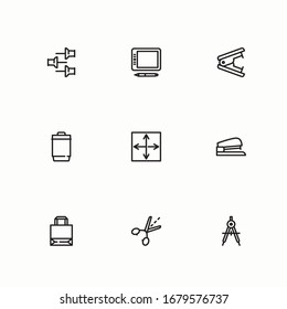 Simple Set of Print Vector Line Icons