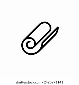 Simple Set Print Vector line Icons