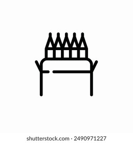 Simple Set Print Vector line Icons