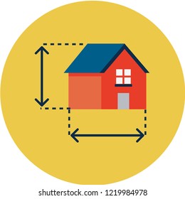 Simple Set of Real Estate Related Vector Flat Icons. Contains such Icons as Map, Plan, Bedrooms, Area, Bell and more. Editable Stroke. 256x256px Pixel Perfect.