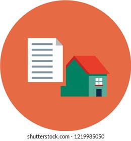 Simple Set of Real Estate Related Vector Flat Icons. Contains such Icons as Map, Plan, Bedrooms, Area, Bell and more. Editable Stroke. 256x256px Pixel Perfect.