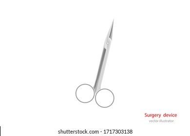 Simple Conjunto de Cirugía Realista o vector.