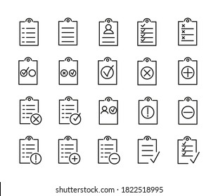 Simple Set Of Register  Related Outline Icons. Elements For Mobile Concept And Web Apps. Thin Line Vector Icons For Website Design And Development, App Development. Premium Pack.