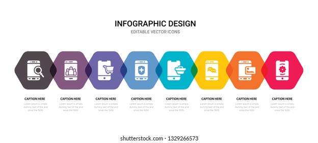 simple set of settings, image, chat, mobile shopping icons, contains such as icons medical app, purchase, social media, loupe and more. 64x64 pixel perfect. editable vector set