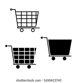 Simple Set of Shopping Cart Related Vector Line Icons