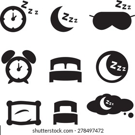 Simple Set Of Sleep Elements