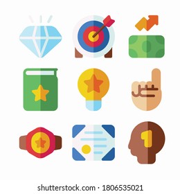 Simple Set Success
 Vector Color Icons