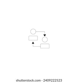 Simple Set de iconos de línea de vectores relacionados con el trabajo en equipo.Contiene iconos como hombre, mujer, perfil, calidad personal y muchos otros buenos iconos.