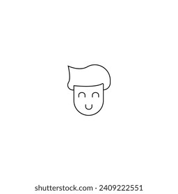 Simple Set de iconos de línea de vectores relacionados con el trabajo en equipo.Contiene iconos como hombre, mujer, perfil, calidad personal y muchos otros buenos iconos.