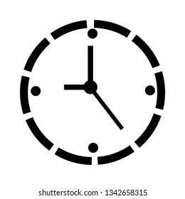 Simple Set of Time Related Vector  Icons. Contains such Icons as Timer, Speed, Alarm, Restore, Time Management, Calendar and more. Editable Stroke. Pixel Perfect. - Vector