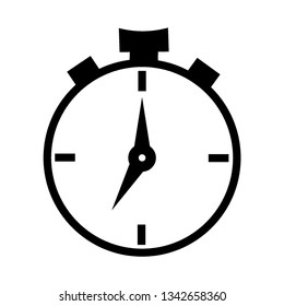 Simple Set of Time Related Vector  Icons. Contains such Icons as Timer, Speed, Alarm, Restore, Time Management, Calendar and more. Editable Stroke. Pixel Perfect. - Vector